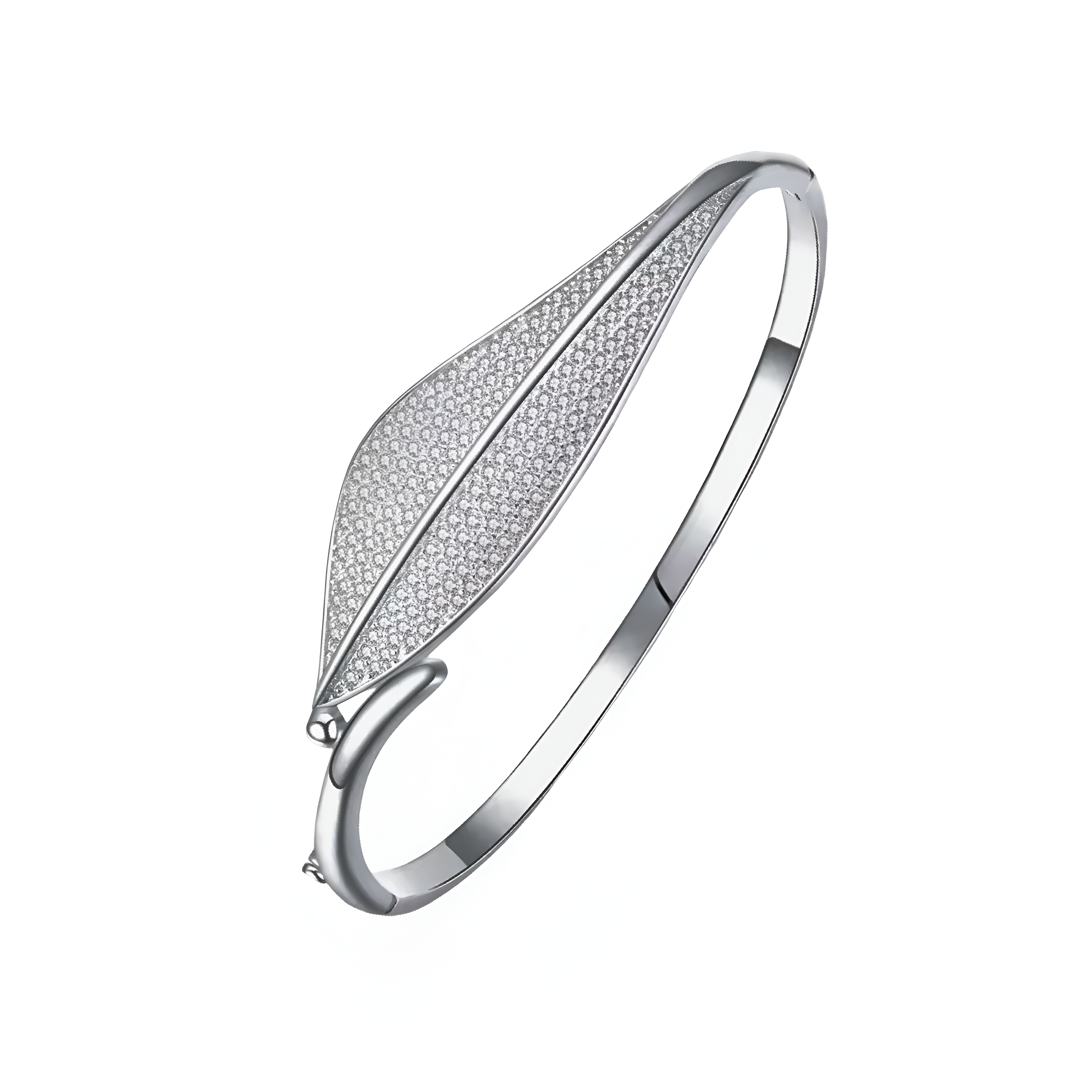 EternaLeaf™ Sterling Silver Bangle