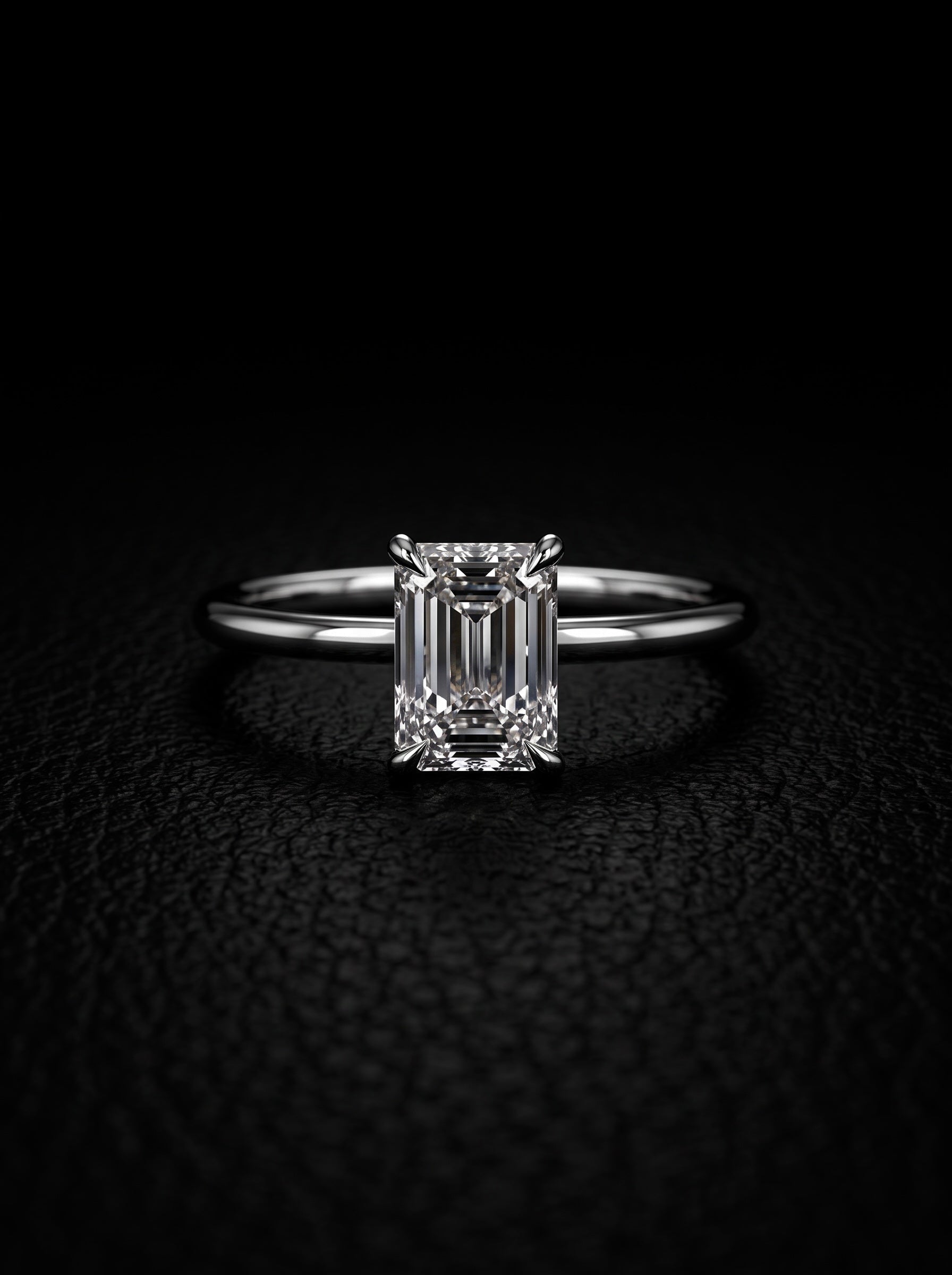 THE ONE™ Emerald · 1.00ct Emerald-Cut Solitaire