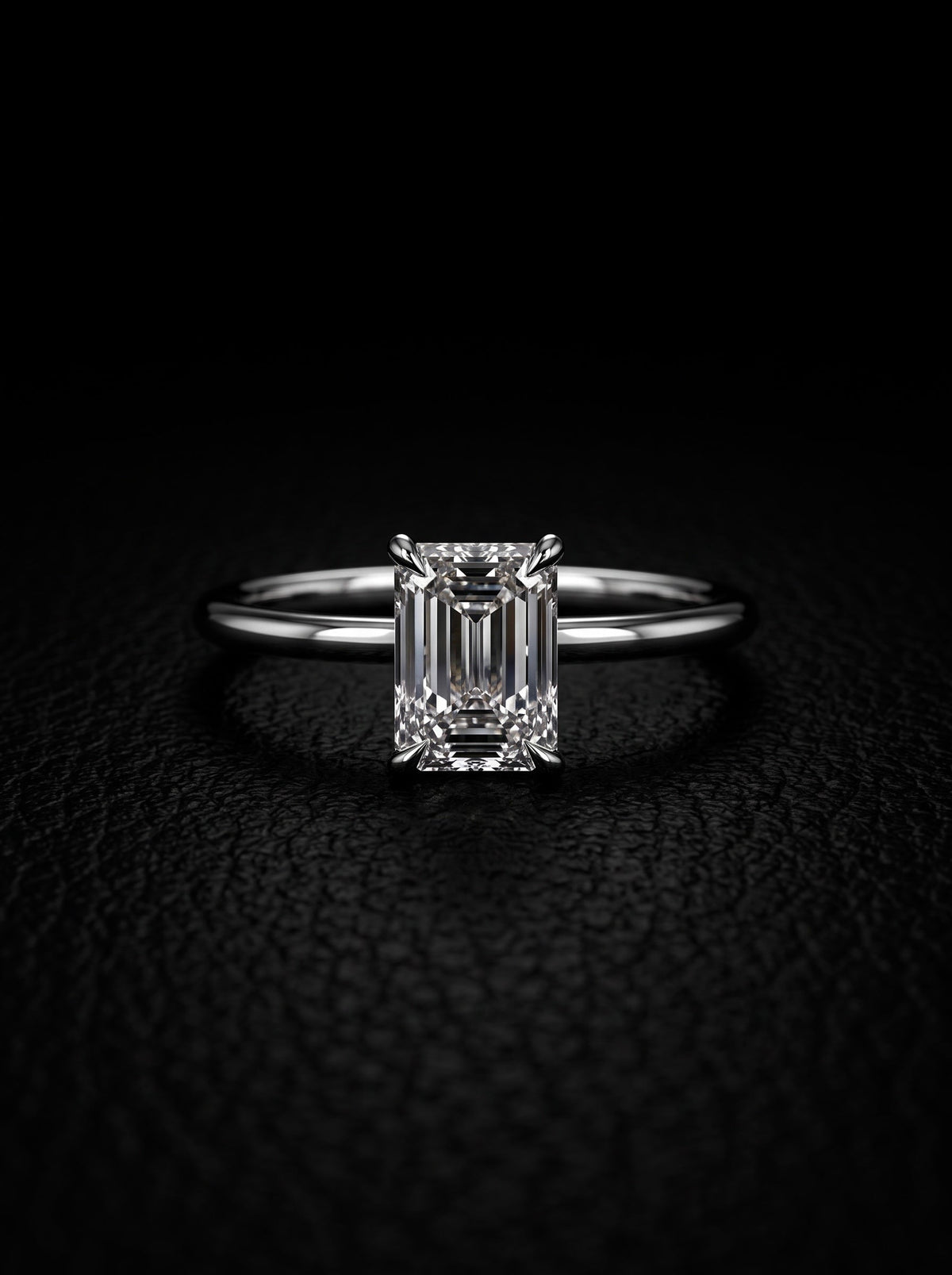 THE ONE™ Emerald · 1.00ct Emerald-Cut Solitaire MG ESSENCE