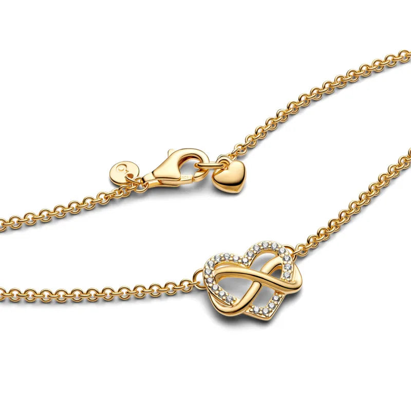 Heart Luxe Aura Gold Necklace - MG ESSENCE
