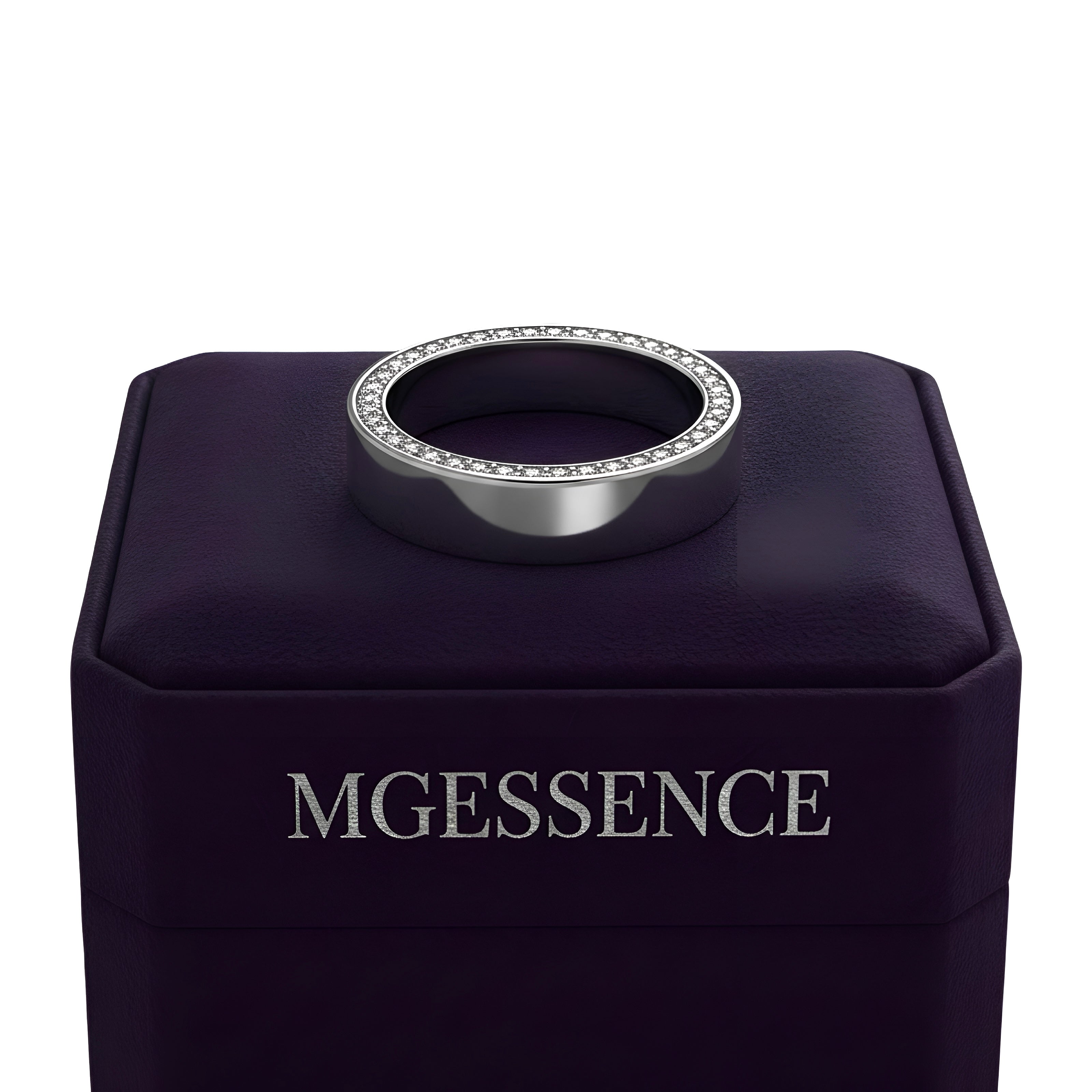 MG LUCENTIS™ – Men’s Moissanite Band