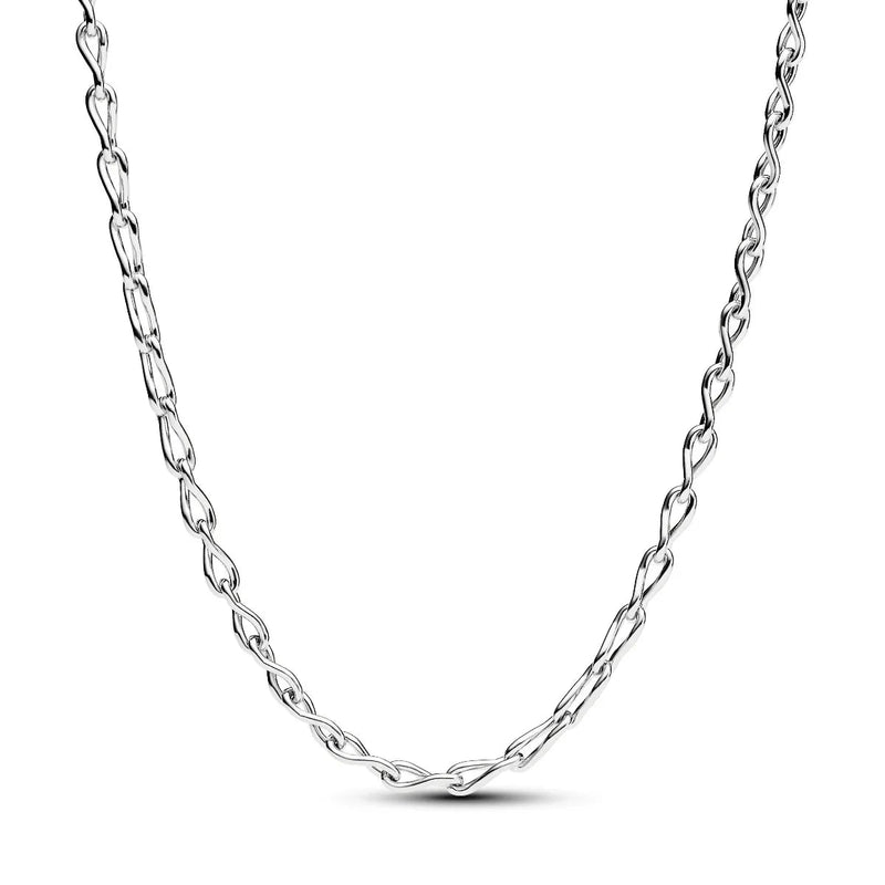 Silver Twisted Grace Necklace
