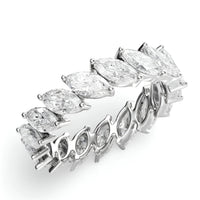 The Royal Leaf Band in Cubic Zirconia