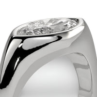 The Vanta Marquise Band in Sterling Silver