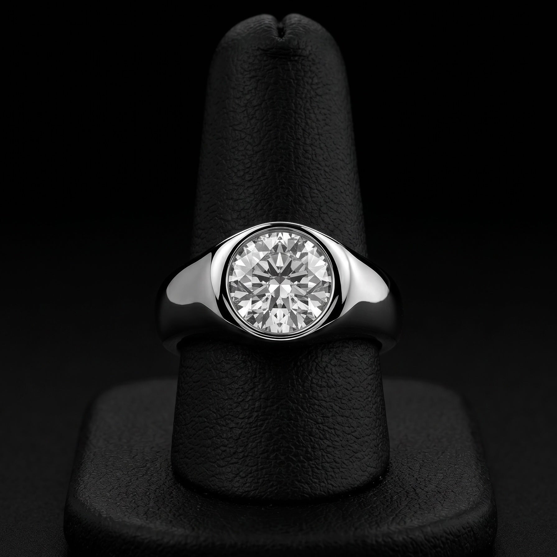 The Sovereign Band in Sterling Silver