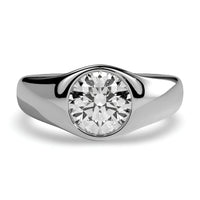 The Sovereign Band in Sterling Silver