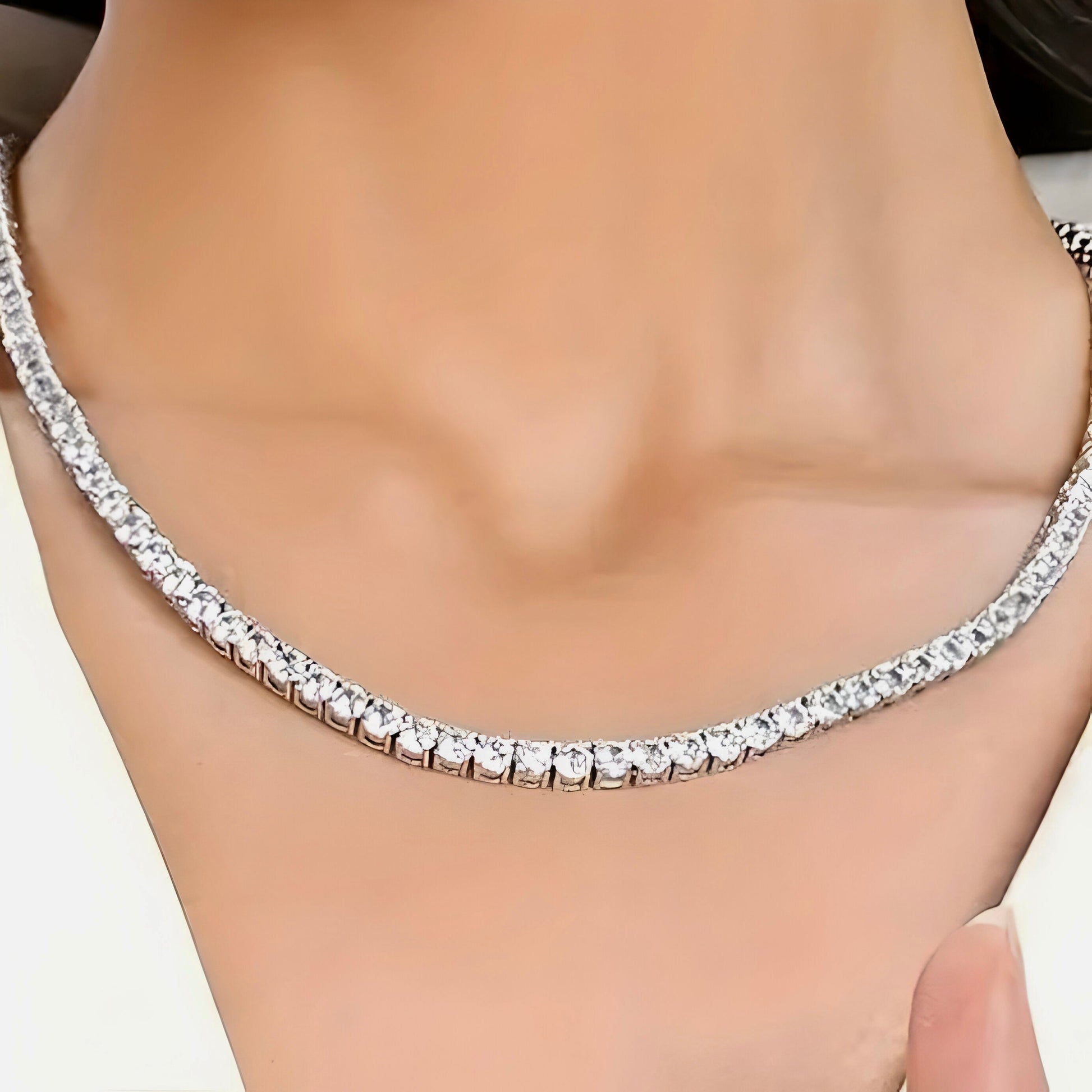 MG ESSENCE LUMÉRE™ Tennis Necklace - MG ESSENCE