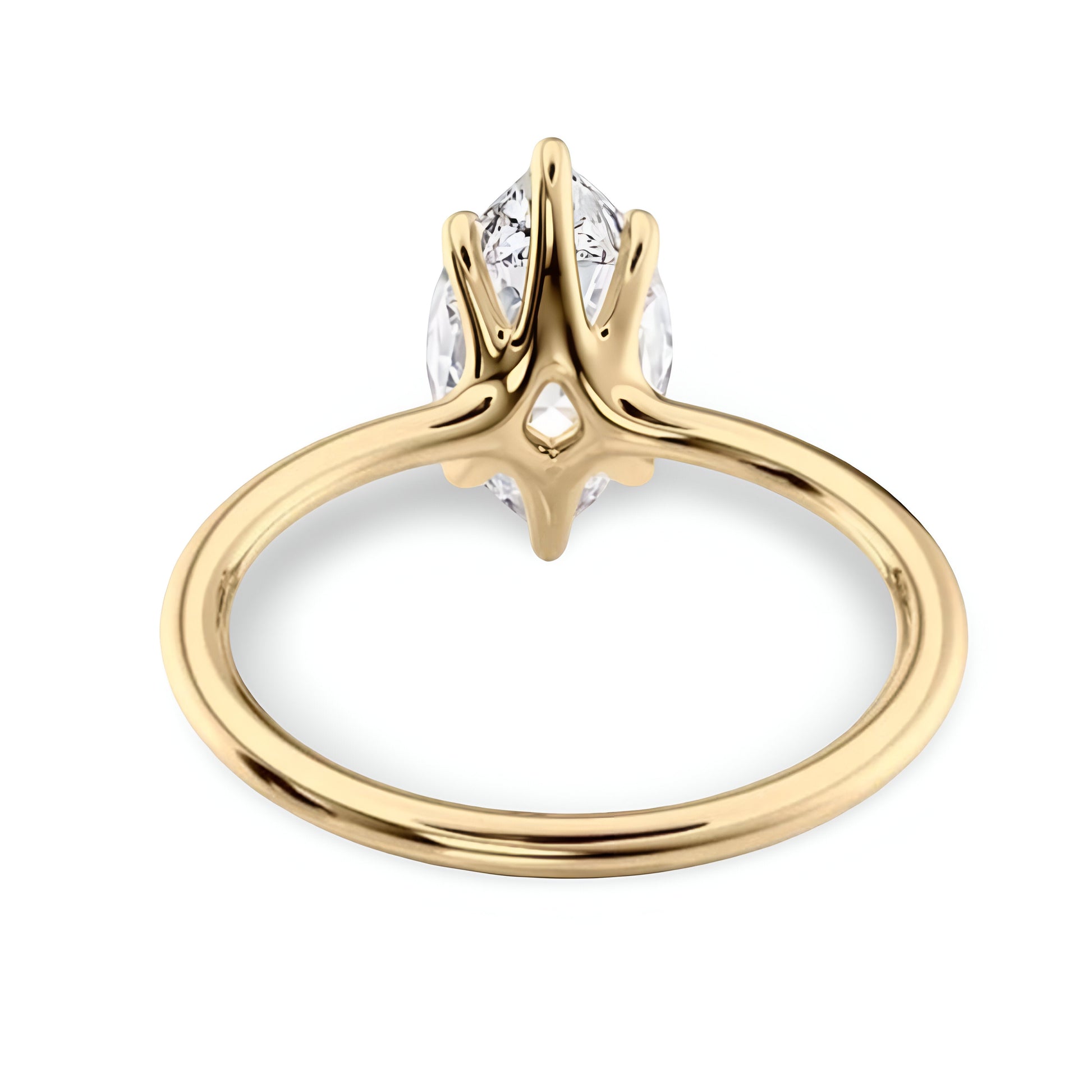 3.0CT Marquise Cut W/ 6 Prongs MG ESSENCE