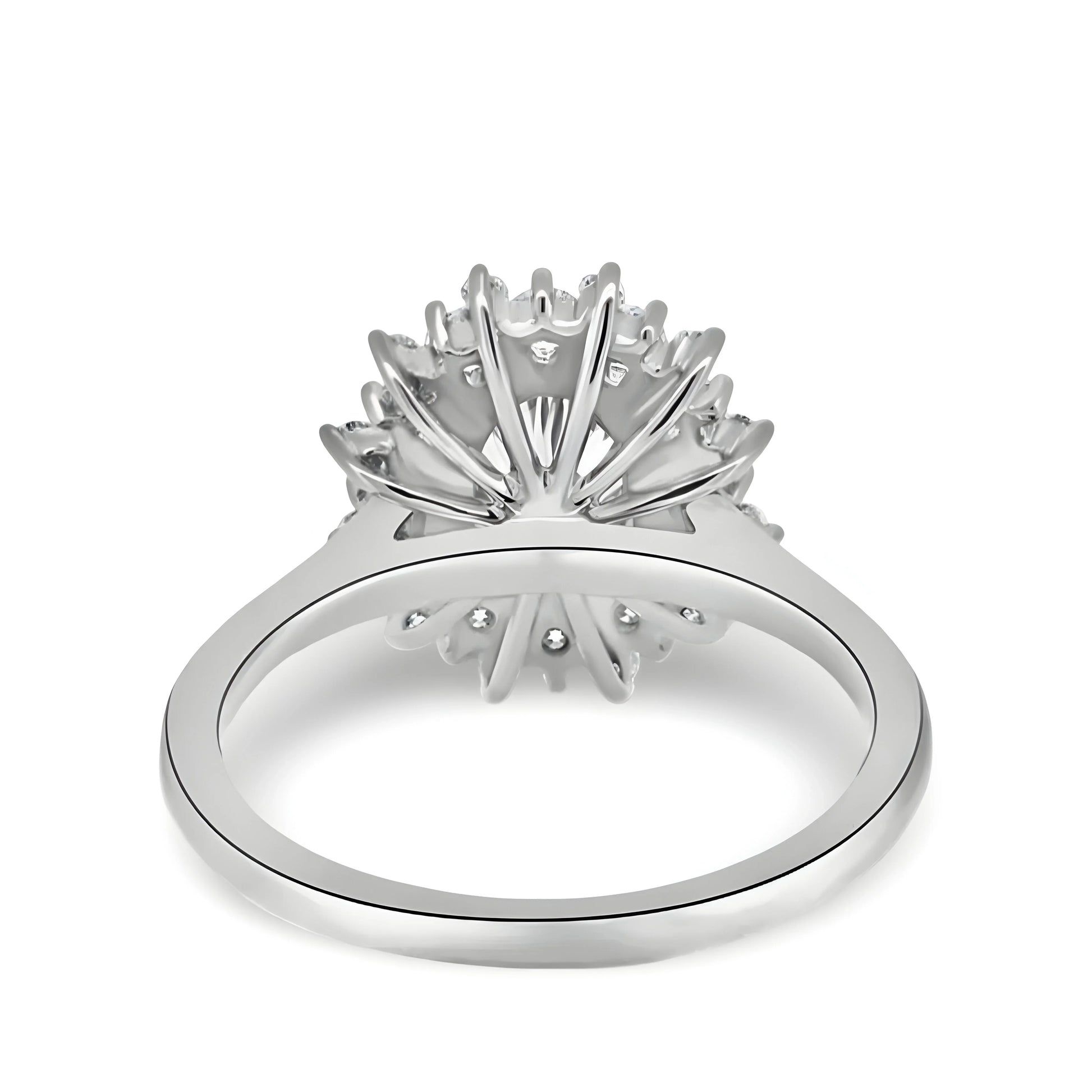MG SIGNATURE®️ 2.0CT CATHEDRAL OVAL HALO RING - MG ESSENCE