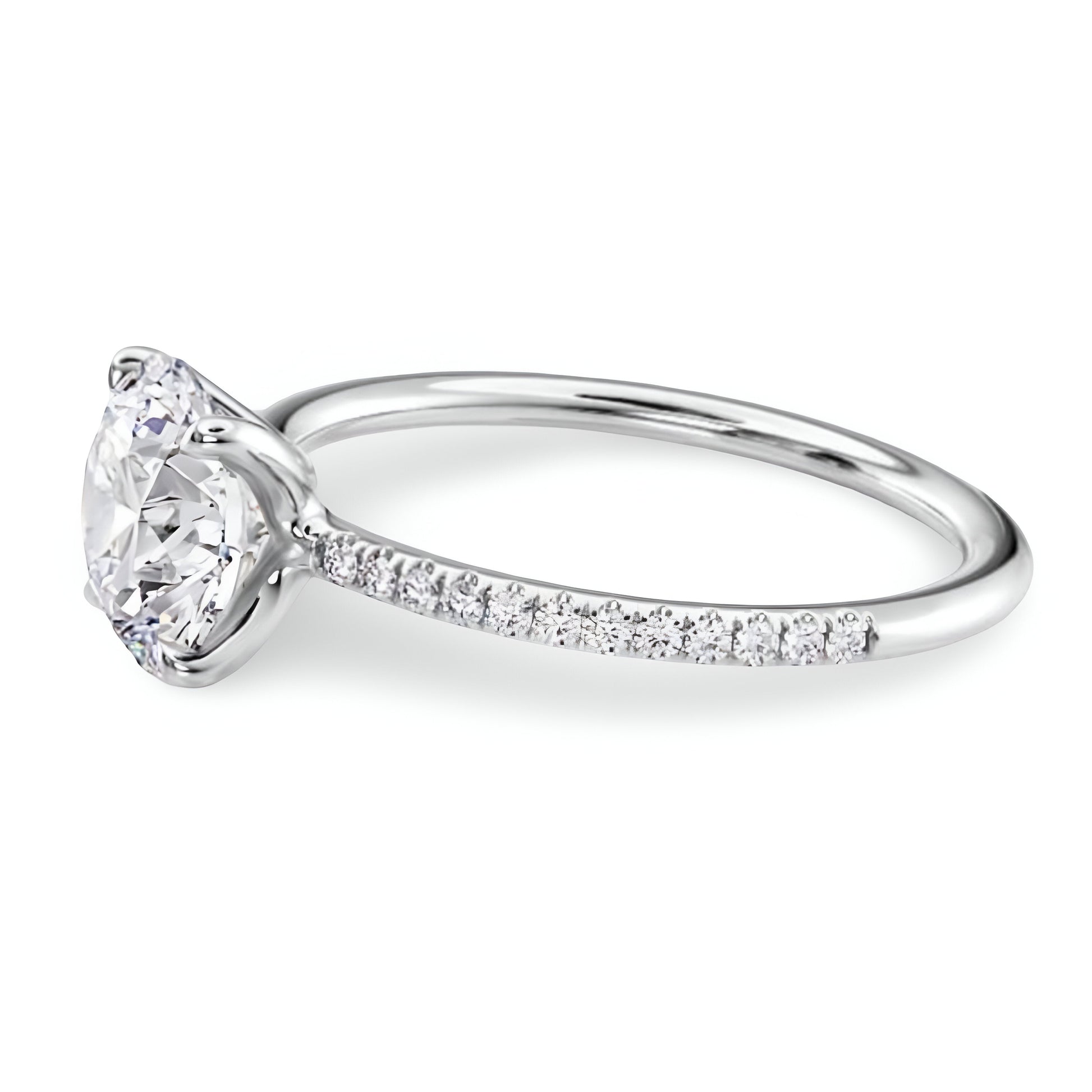 2.0CT Round Brilliant W/ Pavé MG ESSENCE