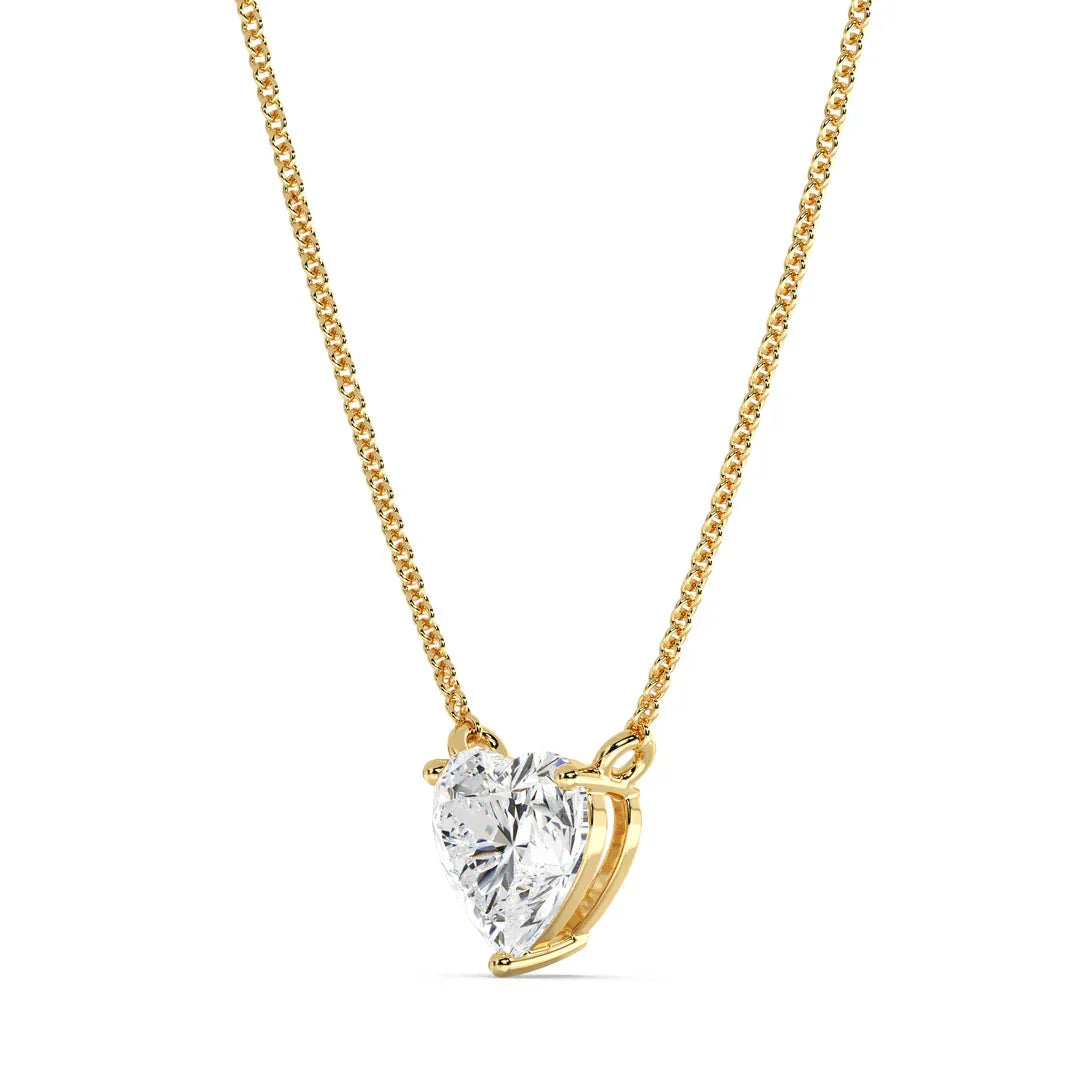MG TIMELESS®️ GOLD Heart Gold Necklace - MG ESSENCE