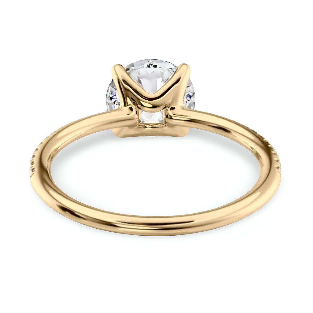 2.0CT Round Brilliant W/ Pavé MG ESSENCE