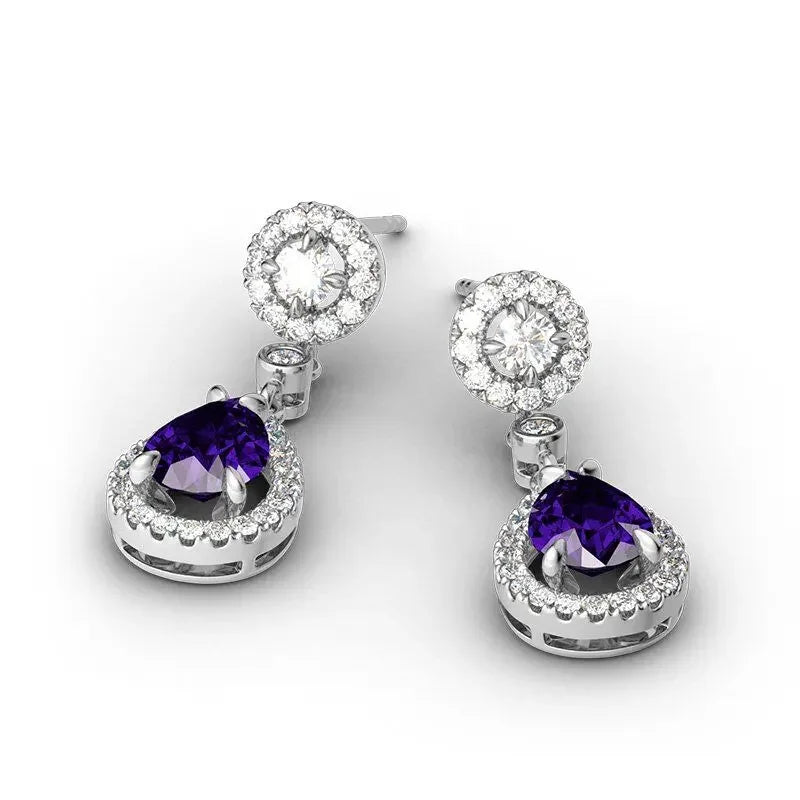 European Pear Cut Earrings - MG ESSENCE