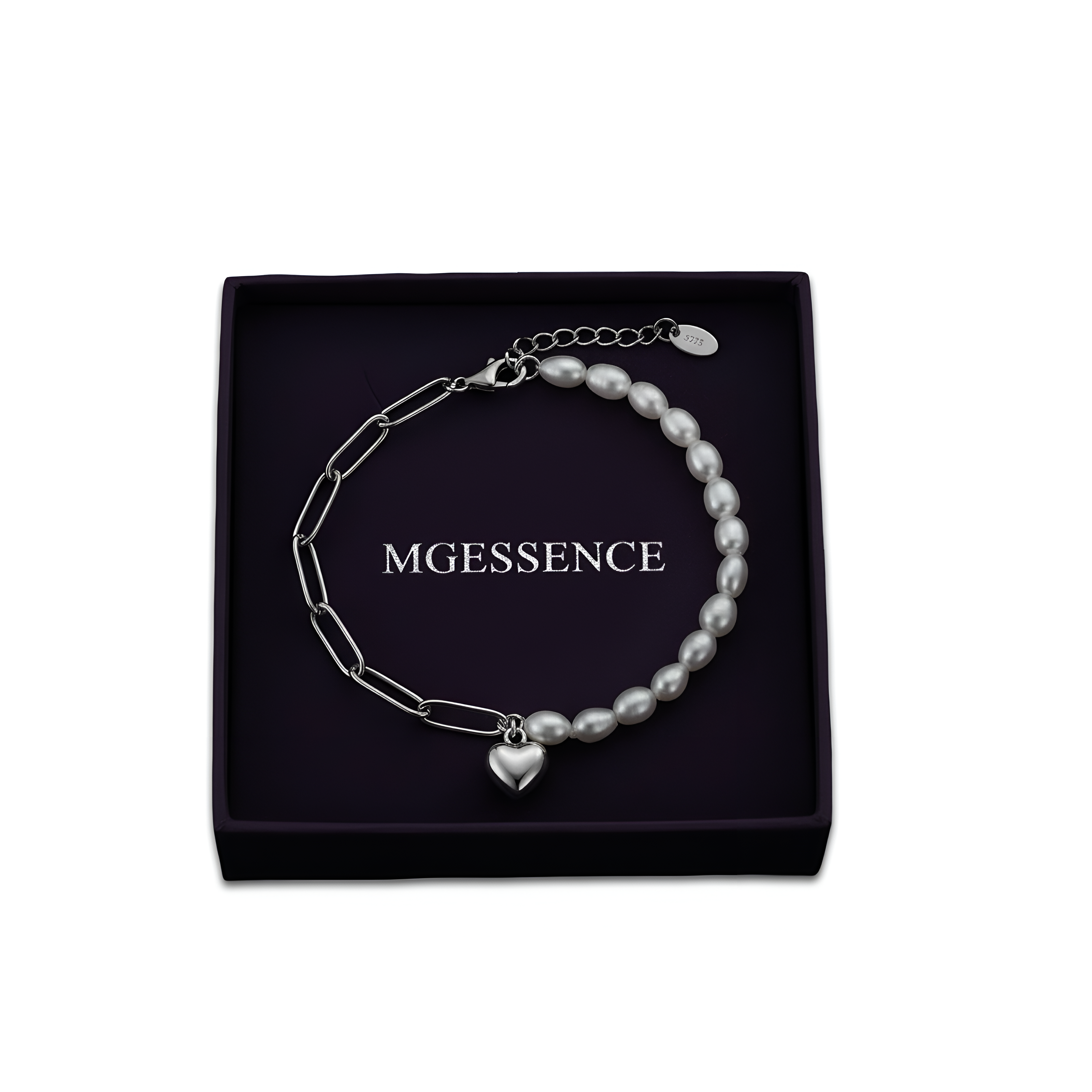 Cuore Dualità™ Sterling Silver Pearl Bracelet