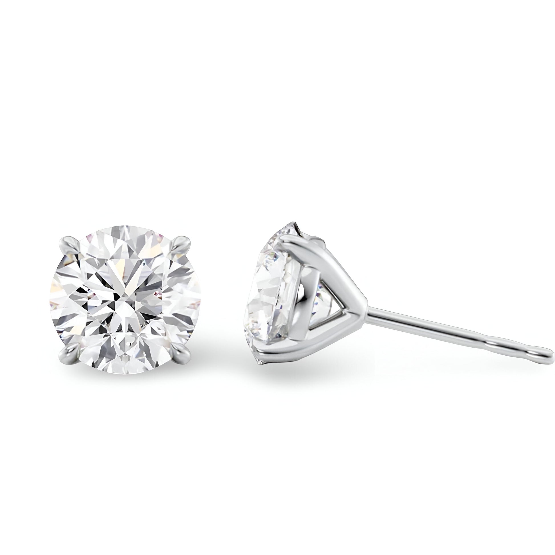 Round Stellar Gleam Earrings MG ESSENCE
