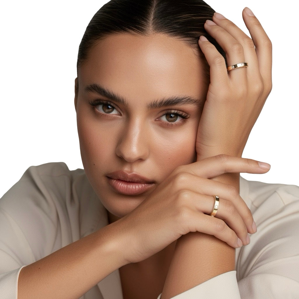 The MG Grandé™ Ring - 18K Gold Plated & 18K Solid Gold