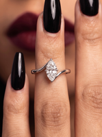 THE ONE™ Split · 1.00ct Marquise-Cut Solitaire
