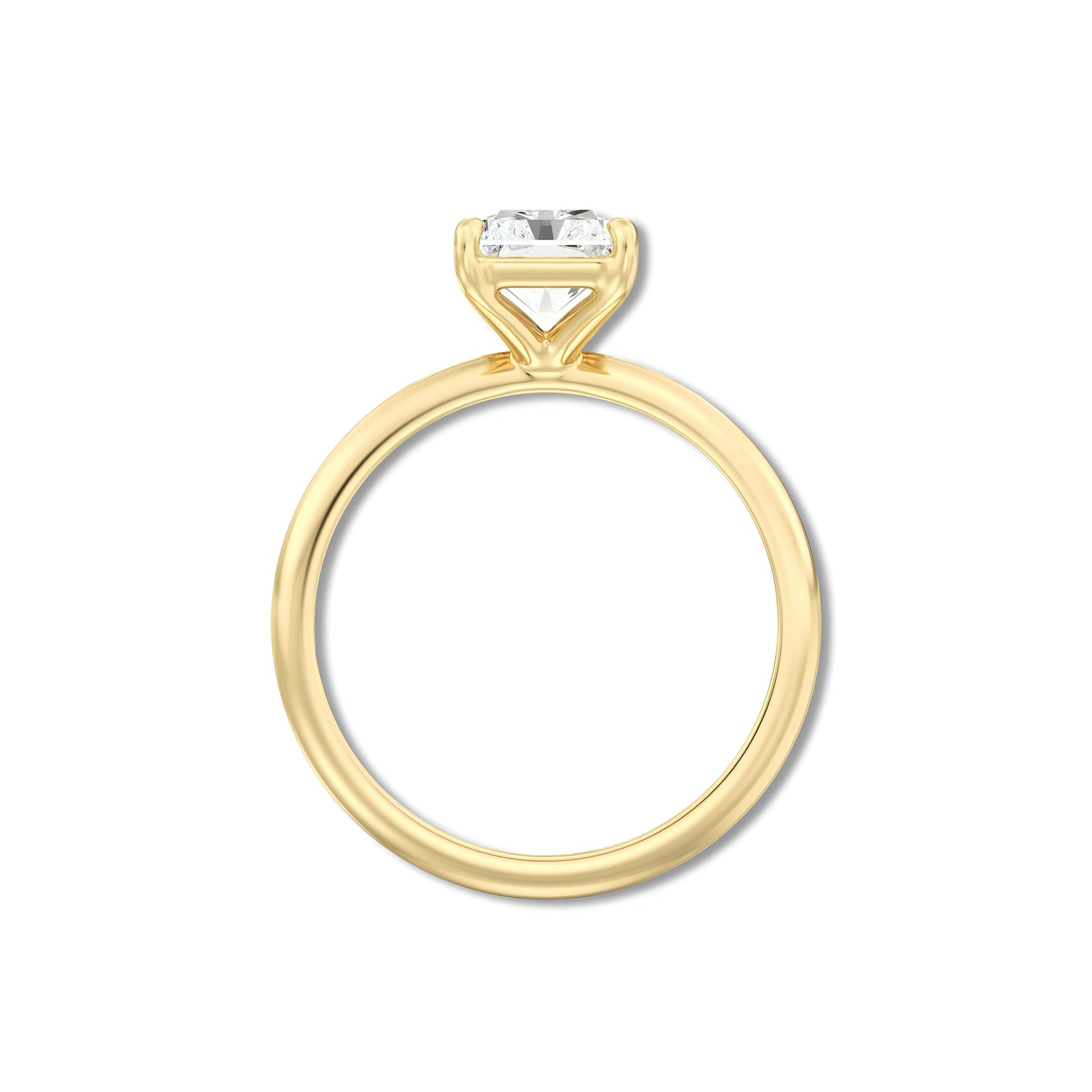 MG Radiant Aurora™ 3.0ct Gold Radiant Solitaire MG ESSENCE