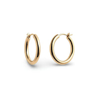 Classic 9K Yellow Gold Hoops – Perfect Everyday Elegance