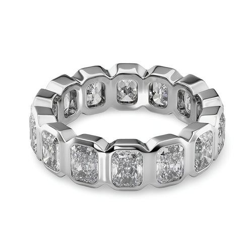 Radiant Bezel Eternity Band MG ESSENCE