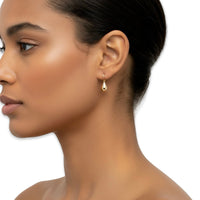 Aurelia Tear Drop Earrings – 9K Yellow Gold