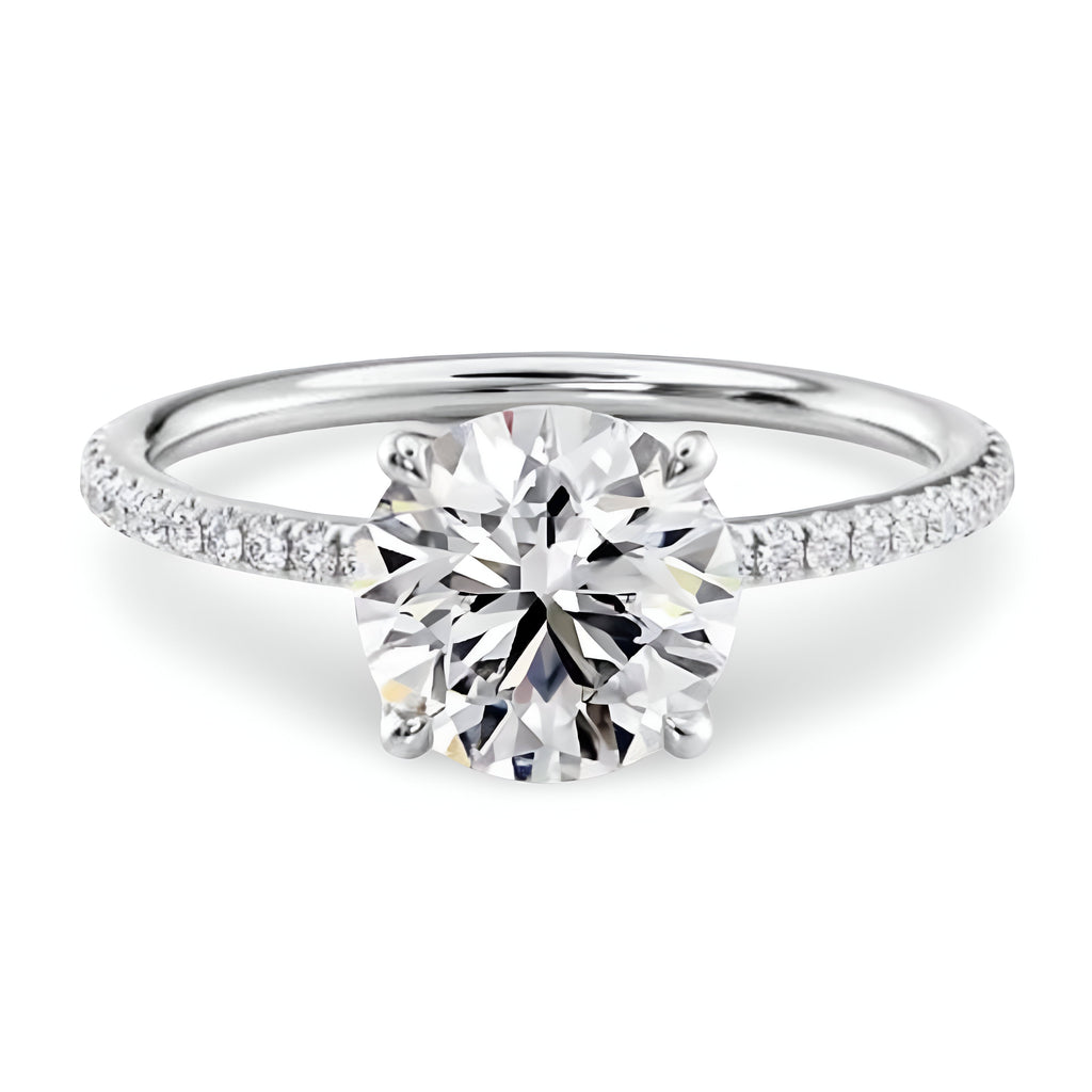 2.0CT Round Brilliant W/ Pavé MG ESSENCE