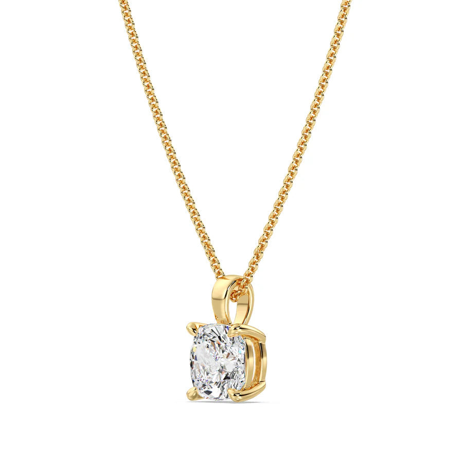 2.5 CT Oval Cut Celestial Necklace