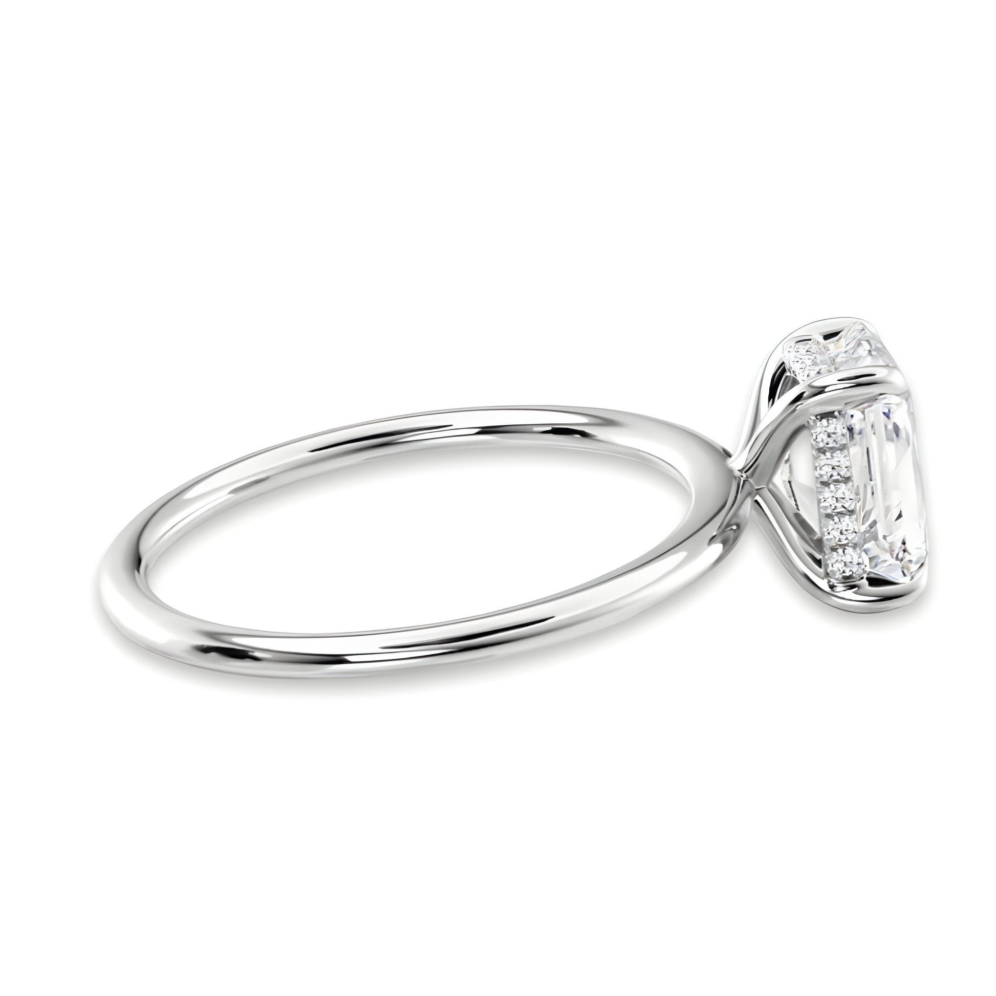 MG VANTER GLOW®️ 4.0 CT Radiant Cut Yara Ring MG Essence