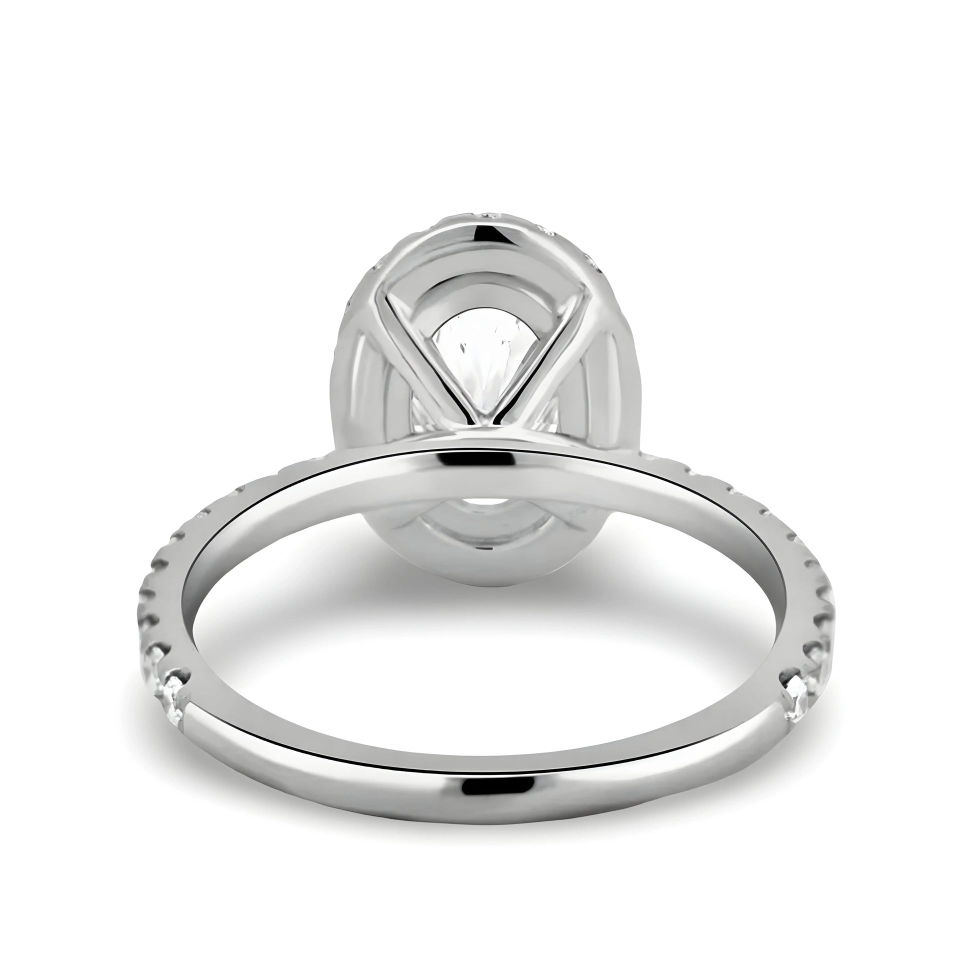 MG VERELE®️ 3.0CT OVAL HALO RING - MG ESSENCE