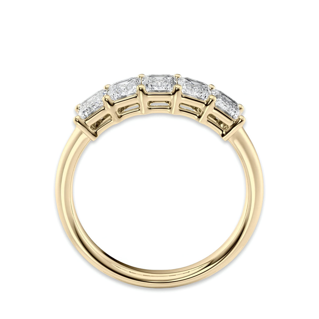 2.0 CT PRINCESS CUT RING W/ PAVE BAND®️ MG Essence