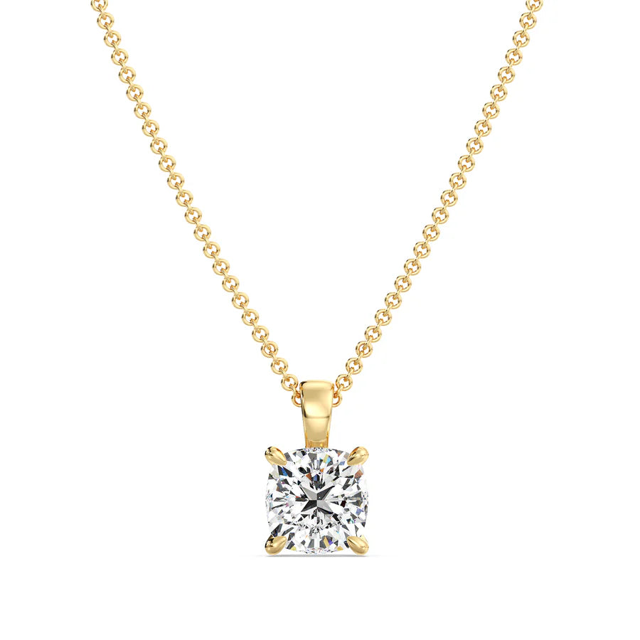 2.5 CT Oval Cut Celestial Necklace