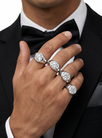 The Sovereign Band in Sterling Silver