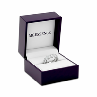 14ct Total Weight Oval Cut Full Eternity Band – 1ct Per Stone | Moissanite