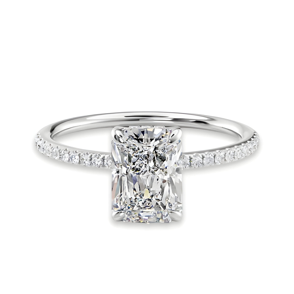 MG VANTER GLOW®️ 4.0 CT Radiant Cut Yara Ring MG Essence