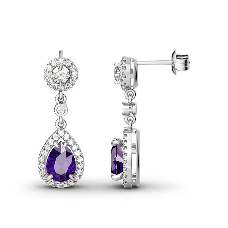 European Pear Cut Earrings - MG ESSENCE