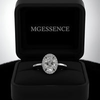 MG VERELE™️ 3.0CT Oval Halo Ring