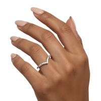 MG OLYNA®️ Eternal Glow Ring with Moissanite Stones