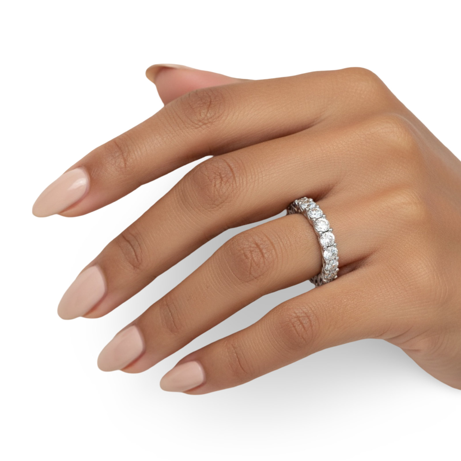 MG PREMIER™️ TRELLIS ETERNITY BAND