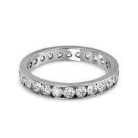 MG INFINITY™️ ROUND CHANNEL ETERNITY RING