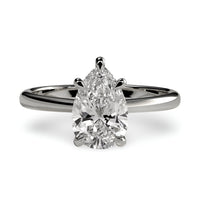 MG ESSENCE™️ – Aurelia 2.0ct Pear Solitaire Ring