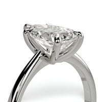MG ESSENCE™️ – Aurelia 2.0ct Pear Solitaire Ring