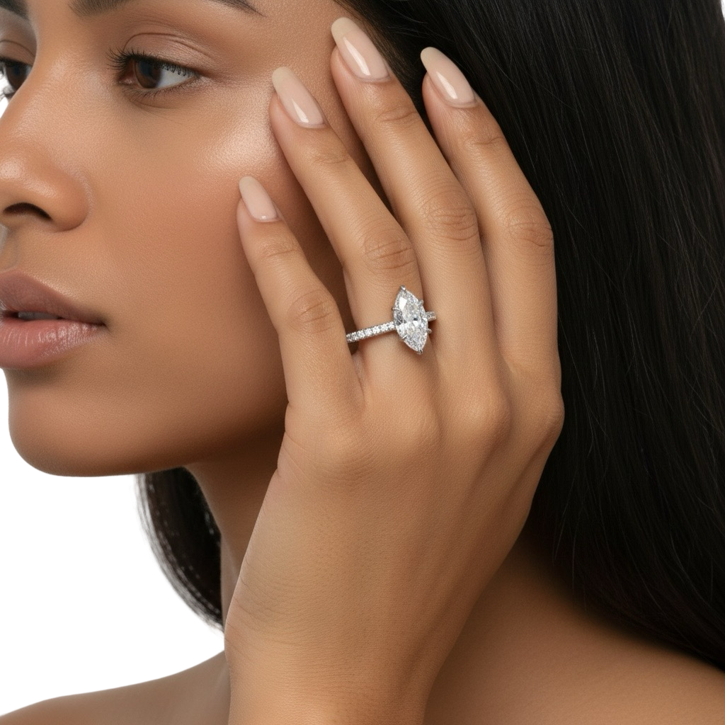 2.0CT MG MYSTIC™️ Marquise Ring