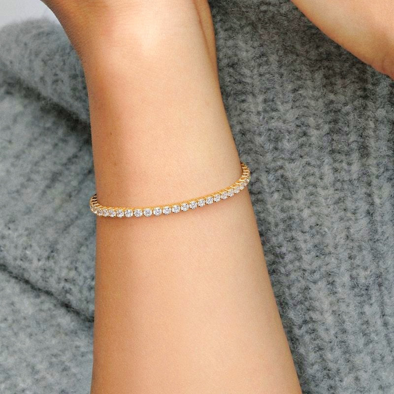 18k Sparkling Tennis Bracelet - MG ESSENCE