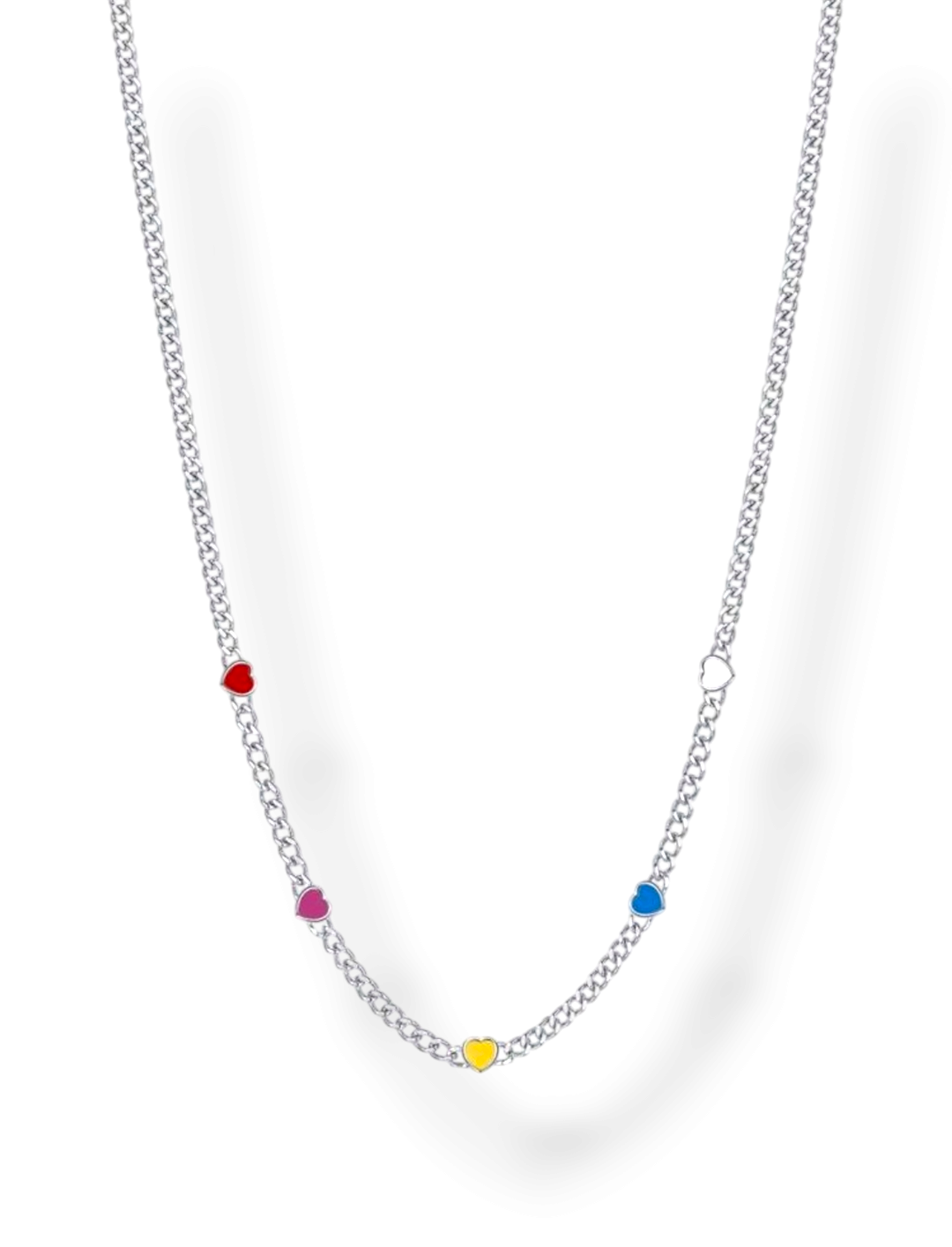 Sunlit Dew Silver Necklace