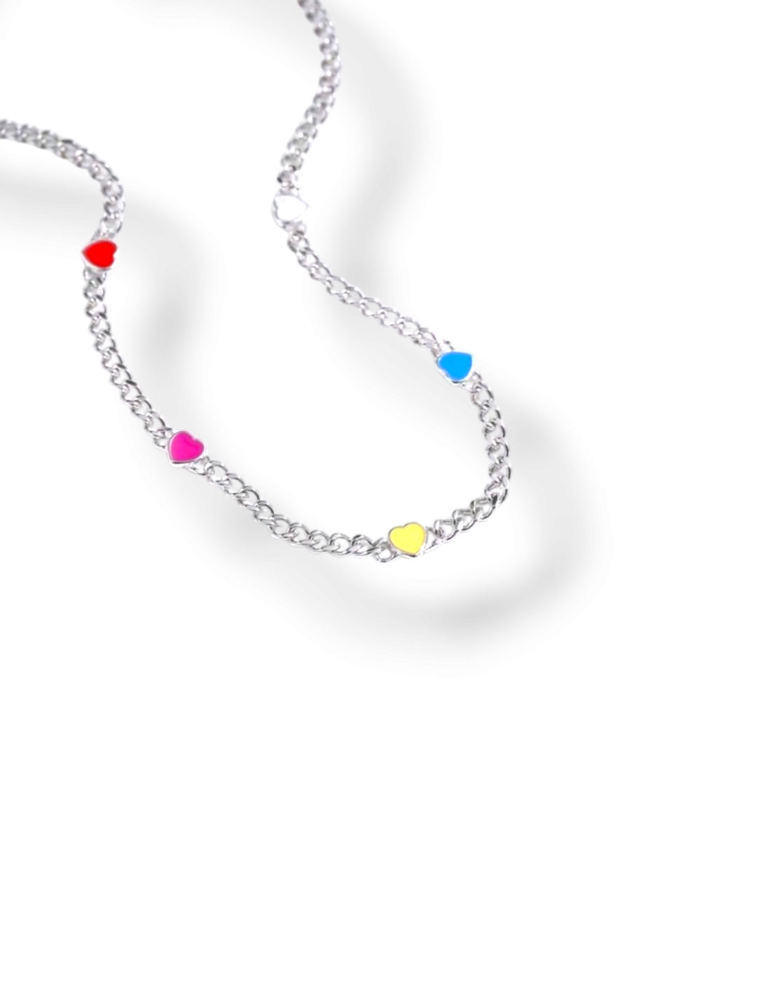 Sunlit Dew Silver Necklace