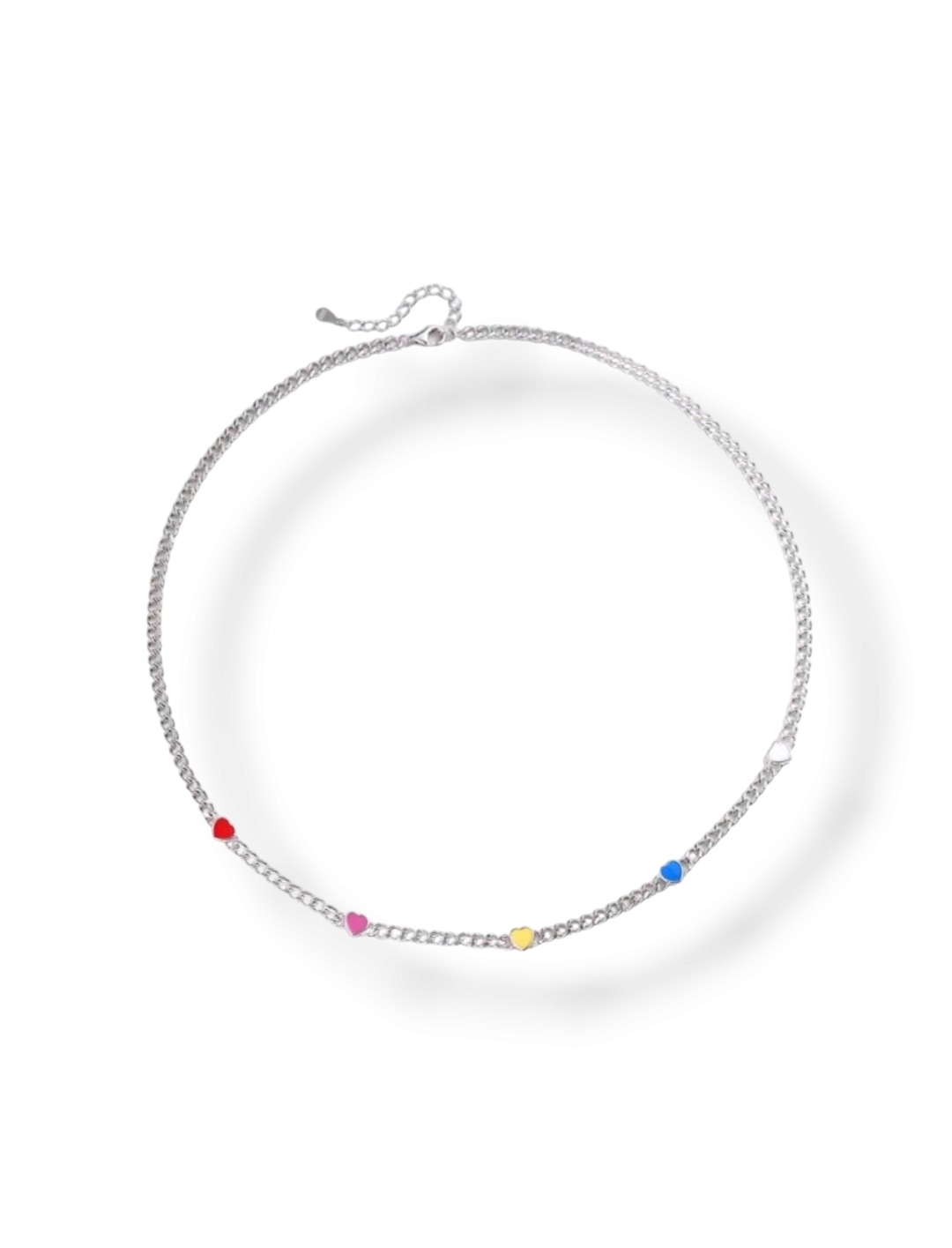 Sunlit Dew Silver Necklace