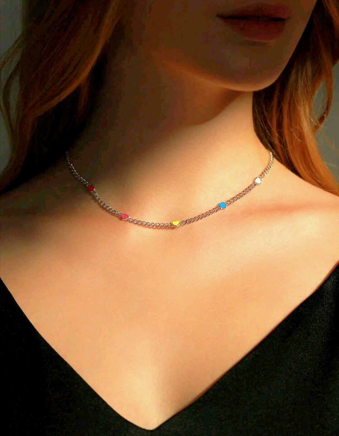 Sunlit Dew Silver Necklace