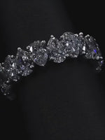 Pear-Cut Full Eternity Band (0.50–1.00ct Each)