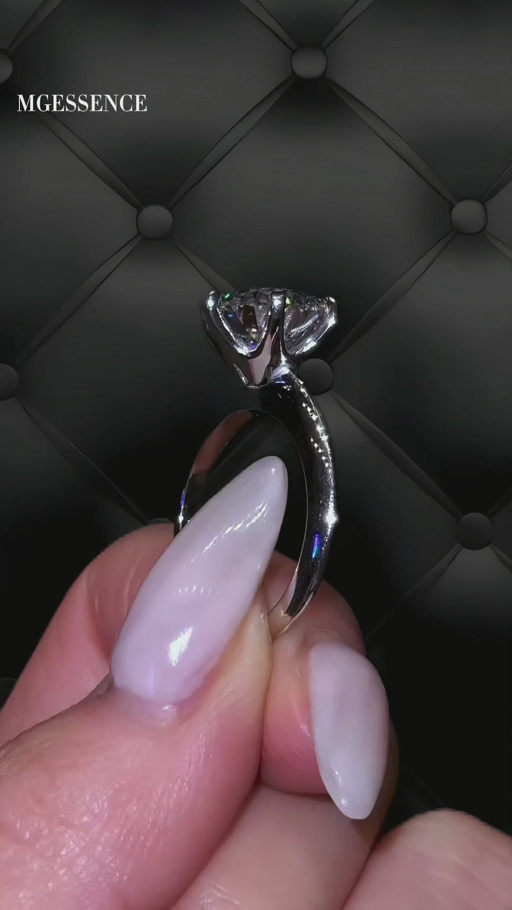 5.0CT Round Brilliant Solitaire Ring™️ – Tiffany-Style 6-Prong